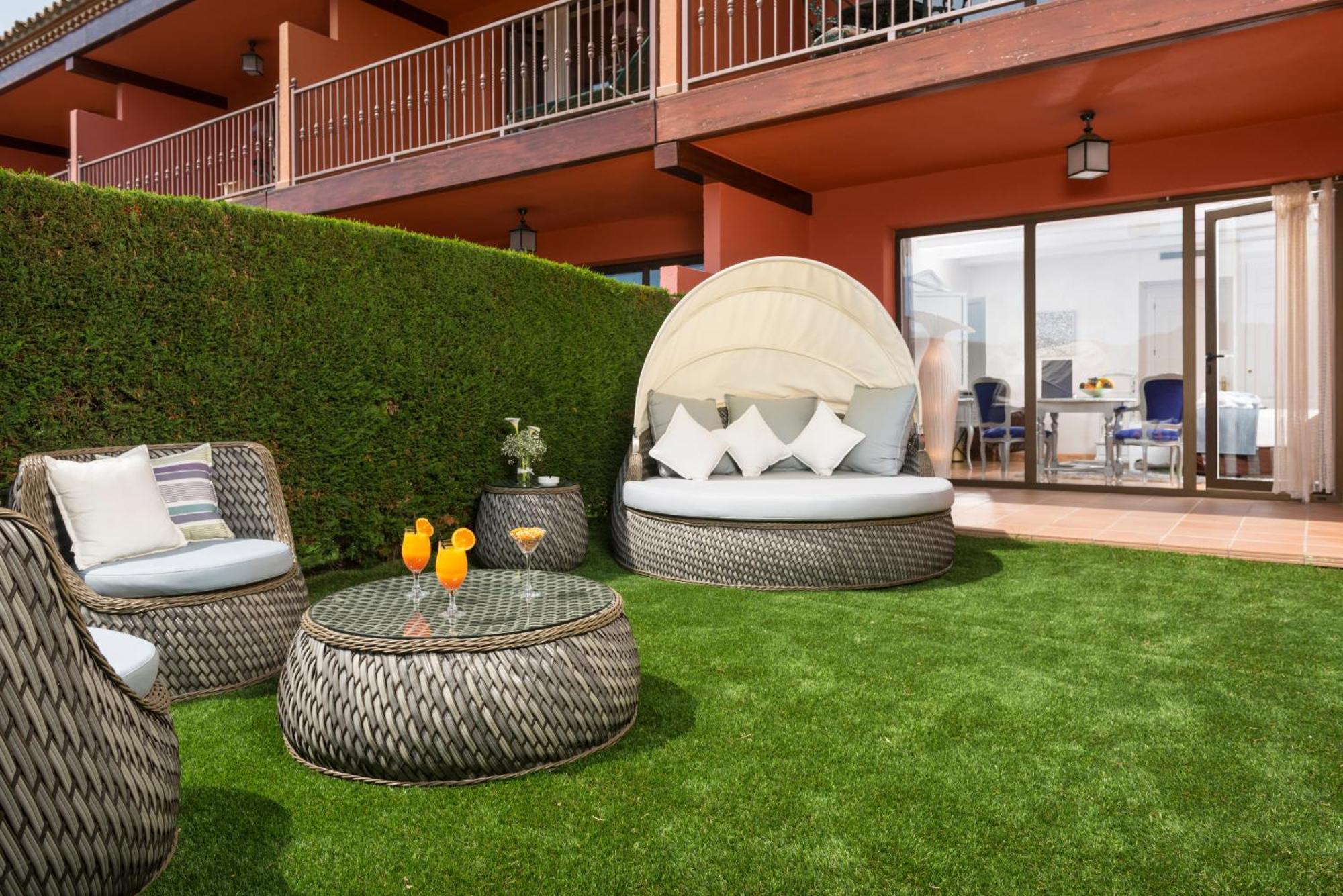Chambre Double avec Jardin Privé et Accès au Spa